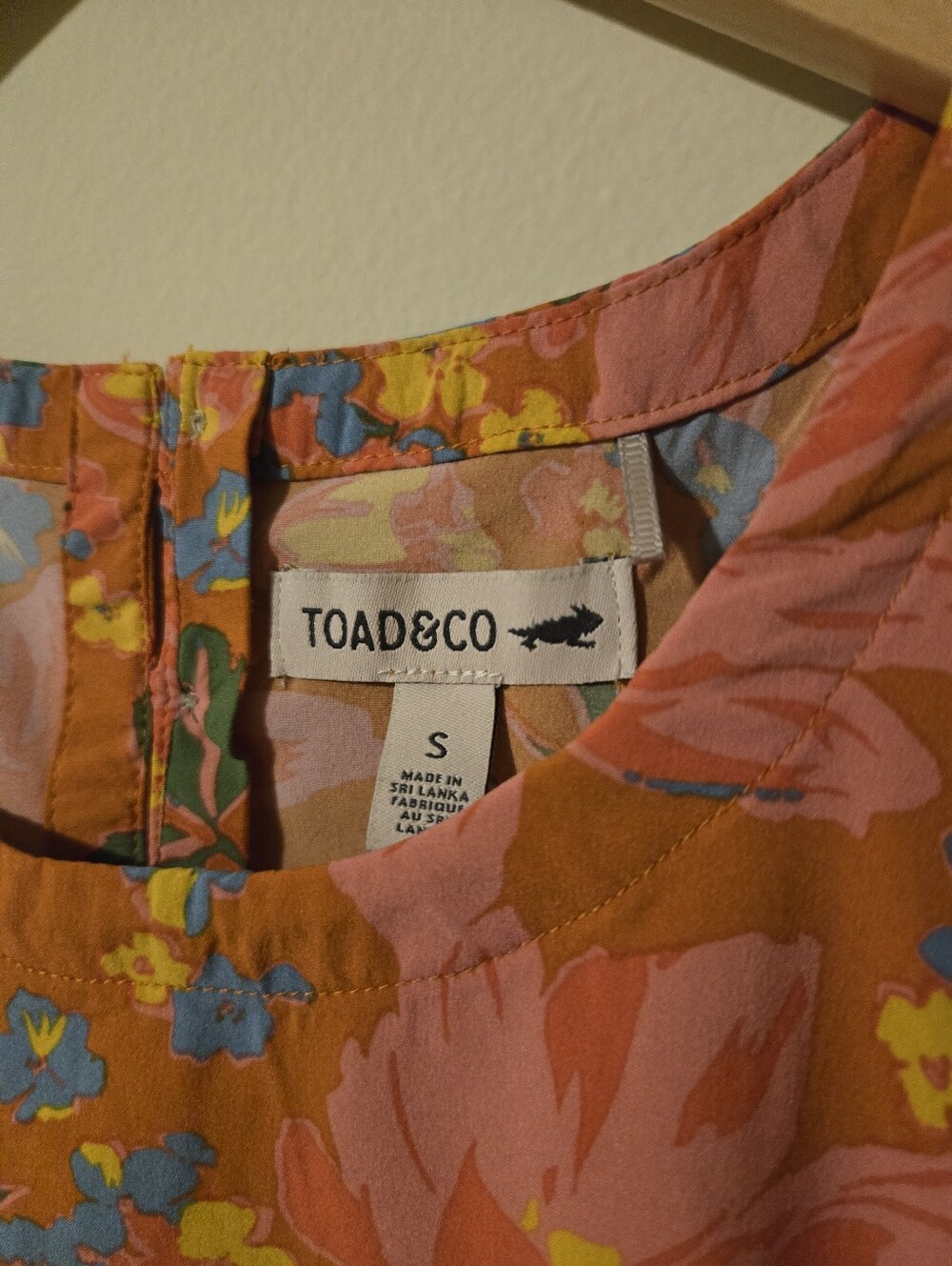 Toad&Co Sunkissed Buttonback Floral Tank - Picture 2 of 6
